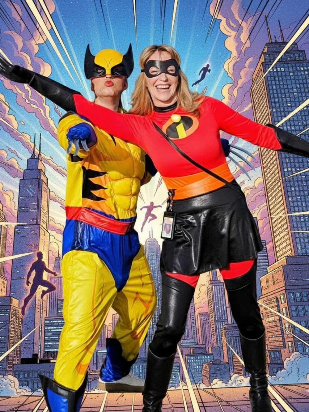 Marvel Wolverine X-Men adult costume